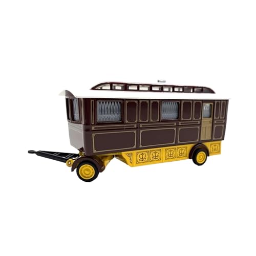 Miniatur Motorfahrzeug-Modelle 1:76 Für Marfus Caravan Legierung Simulation Altmodischen Anhänger Hinten-Haken Modell Szene Display Auto Modell Fertigmodell von BMAONZ