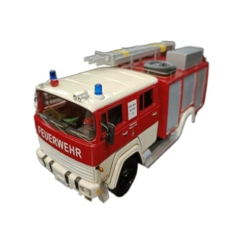Miniatur Motorfahrzeug-Modelle 143 Für Man Feuerleiter Simulation Rettungs Feuerwehr Zug Modell Oldtimer Modelle Dekorative Display Fertigmodell von BMAONZ