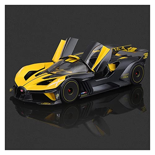 Miniatur Motorfahrzeug-Modelle Für Bugatti Bolide Carbon Meteor Alloy Simulation Autosammlungsmodell im Maßstab 1 18 Fertigmodell(2) von BMAONZ