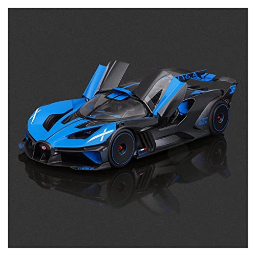 Miniatur Motorfahrzeug-Modelle Für Bugatti Bolide Carbon Meteor Alloy Simulation Autosammlungsmodell im Maßstab 1 18 Fertigmodell(Taglia unica) von BMAONZ