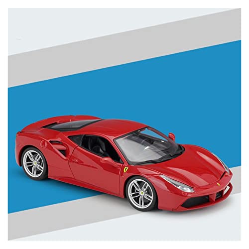 Miniatur Motorfahrzeug-Modelle Für Ferrari SF90Spider Cabrio Sportwagen Simulation Legierung Full Door Scale Car Collection Modell 1 18 Fertigmodell(7) von BMAONZ