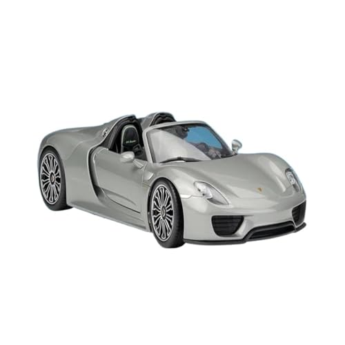 Miniatur Motorfahrzeug-Modelle Für Porsche 918 Spyder Sportwagen Simulation Fertigauto Metallmodellbausatz 1 18 Fertigmodell(B) von BMAONZ