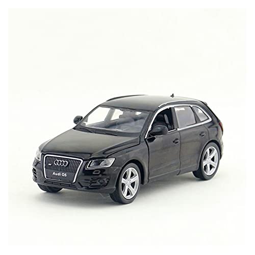 Miniatur Motorfahrzeug-Modelle Legierung Modellauto Sammlung Spielzeug 1 32 Simulation Original Für Audi Q5 SUV Sound Und Licht Diecast Car Fertigmodell(Black-a) von BMAONZ