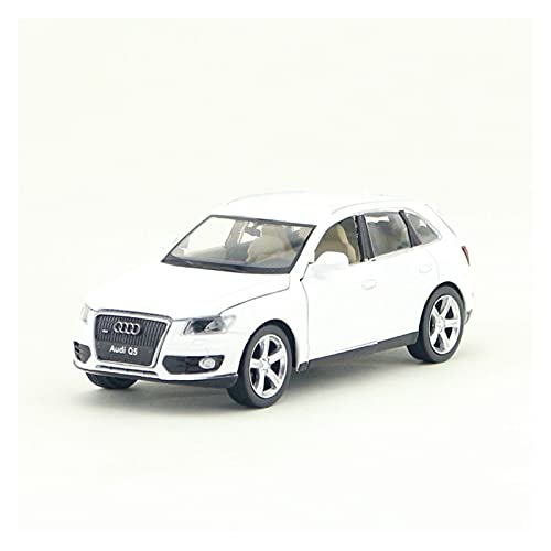Miniatur Motorfahrzeug-Modelle Legierung Modellauto Sammlung Spielzeug 1 32 Simulation Original Für Audi Q5 SUV Sound Und Licht Diecast Car Fertigmodell(White-b) von BMAONZ
