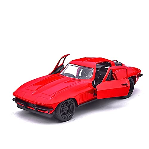 Miniatur Motorfahrzeug-Modelle Maßstab 1 32 Für Chevrolet Corvette C2 1966 Classic Red Car Modell Simulation Alloy Diecast Car Simulation Car Fertigmodell Miniatur Motorfahrzeug-Modelle Maßstab 1 32 Für Chevrolet Corvette C2 1966 Classic Red Car Modell Simulation Alloy Diecast Car Simulation Car Fertigmodell von BMAONZ