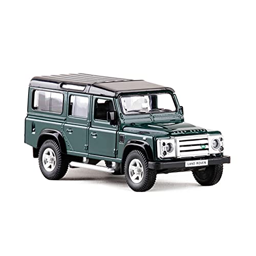 Miniatur Motorfahrzeug-Modelle Maßstab 1 36 Hohe Nachahmung Legierung Modellauto Für Land Defender SUV Zurückziehen Metall Auto Spielzeug Diecast Auto Fertigmodell(Green-a) von BMAONZ