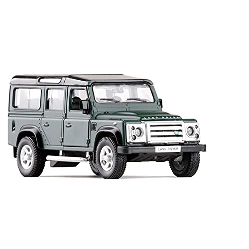 Miniatur Motorfahrzeug-Modelle Maßstab 1 36 Hohe Nachahmung Legierung Modellauto Für Land Defender SUV Zurückziehen Metall Auto Spielzeug Diecast Auto Fertigmodell(Green-b) von BMAONZ