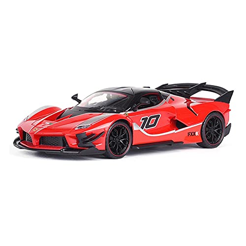 Miniatur Motorfahrzeug-Modelle Modellauto 1 24 Legierung Für Ferrari-FXX K EVO Sound Und Licht Modell Diecast Spielzeugauto Simulation Sammlungsfahrzeug Fertigmodell von BMAONZ