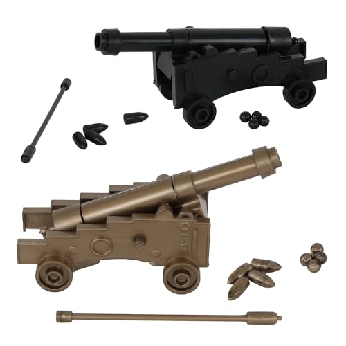 BMC Classic Naval Cannon Artillery Black & Bronze Plastic Army Men Accessories BMC Classic Naval Cannon Artillery Black & Bronze Plastic Army Men Accessories von BMC Toys