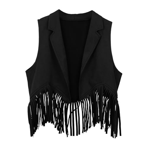 BMKKTOP sendung mit der maus cowboy weste kinder leicht jungen wildleder paillettenkleid hippie kostüm damen 80er jahre outfit 70er klamotten cottagecore kleid herren westen f r baby-jungen von BMKKTOP
