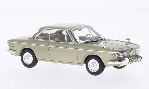 BMW 2000 CS, met.-beige , 1970, Modellauto, Fertigmodell, IXO 1:43 von BMW