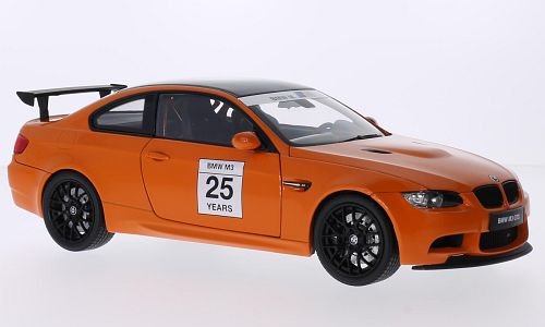 BMW M3 GTS, orange/schwarz, Modellauto, Fertigmodell, Kyosho 1:18 von BMW