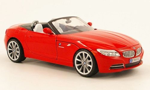 BMW Z4 Roadster, rot, Modellauto, Fertigmodell, Mondo Motors 1:24 von BMW