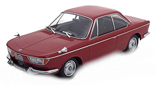 Modellauto KK-Scale 1:18 BMW 2000 CS Coupe 1965 dunkel-rot Limited Edition 1000 pcs. von BMW