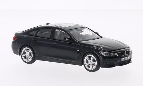 Original BMW 4er Gran Coupe (F36) Modellauto Miniatur 1:43 Carbon Black von BMW