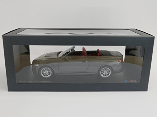 BMW Original M4 Coupé (F83) Modellauto/Miniatur Maßstab 1:18 Convertible Mineral Grey von BMW