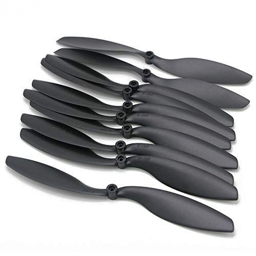 BNEAIGHW Propeller 10 Stück kompatibel mit HY Propeller 5045/6030/7060/8043/8060/9047/9060/1047/1147 kompatibel mit RC-Flugzeug Teil ersetzen(1147) von BNEAIGHW