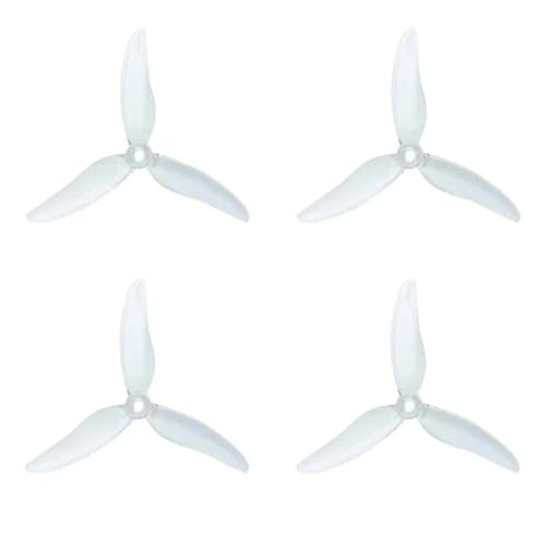 BNEAIGHW Propeller 5149 51499 5-Zoll-Vorwärts- und Rückwärtspropeller, die durch dreiblättrige Hochgeschwindigkeitspropeller Rasen Teil ersetzen(4PCS 51499 White) von BNEAIGHW