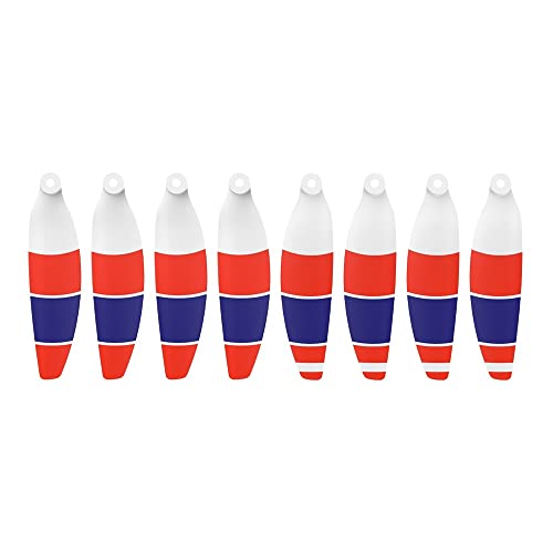 BNEAIGHW Propeller 8 Stück leichte 4 Paar Propeller 4726F faltbares geräuscharmes Zubehör RC-Hubschrauber-Propeller Propeller-Zubehör-Set Teil ersetzen(Three Colors) von BNEAIGHW
