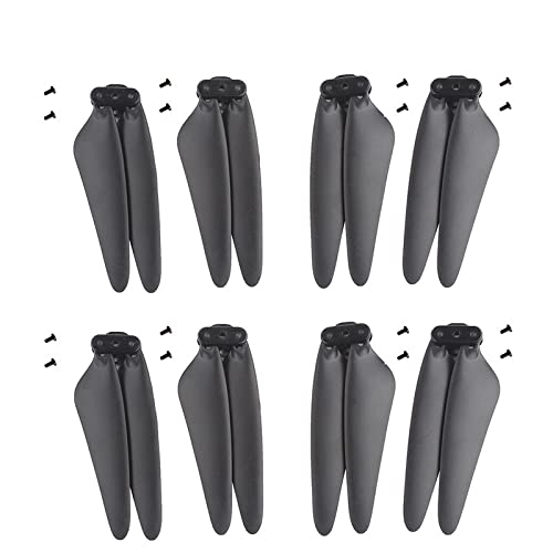 BNEAIGHW Propeller Ersatzpropeller, kompatibel mit SG906/X193/X7 PRO, Luft-Vierachsen-Flugzeugzubehör, Ferndrohne, CW-CCW-Schaufel Teil ersetzen(8PCS) von BNEAIGHW