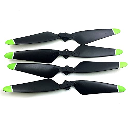BNEAIGHW Propeller Propeller-Ersatzteilset kompatibel mit ACCS CW CCW GPS 5G WiFi FPV mit 6K ESC HD-Kamera 2-Achsen-Gimbal RC Pro-Drohne kompatibel mit X17 Pro-Drohne Teil ersetzen(Green) von BNEAIGHW