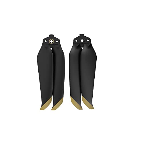 Propeller 7238 Low Noise Props 7238F Propeller Kompatibel mit Air 2 Kompatibel mit AIR 2S Drohnenzubehör RC-Hubschrauber Propeller RC-Hubschrauber Flugzeuge Propeller Teil ersetzen(1 Pair Golden) von BNEAIGHW