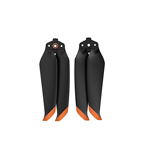 Propeller 7238 Low Noise Props 7238F Propeller Kompatibel mit Air 2 Kompatibel mit AIR 2S Drohnenzubehör RC-Hubschrauber Propeller RC-Hubschrauber Flugzeuge Propeller Teil ersetzen(1 Pair Orange) von BNEAIGHW