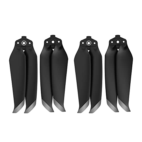 Propeller 7238 Low Noise Props 7238F Propeller Kompatibel mit Air 2 Kompatibel mit AIR 2S Drohnenzubehör RC-Hubschrauber Propeller RC-Hubschrauber Flugzeuge Propeller Teil ersetzen(2 Pairs Silver) von BNEAIGHW