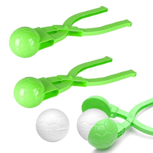 2 Stück Schneeballzange,Schneeball Former,Winter Schneeball Maker,Sandball Schneeball Clip,Winter Schneeball Form Spielzeug,Schneeball Werkzeug Clip,Schneespielzeug für Kinder Spielen Schnee (Fußball) 2 Stück Schneeballzange,Schneeball Former,Winter Schneeball Maker,Sandball Schneeball Clip,Winter Schneeball Form Spielzeug,Schneeball Werkzeug Clip,Schneespielzeug für Kinder Spielen Schnee (Fußball) von BNOYONERAS