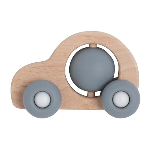 Baby's Only - Baby-Spielzeugauto - Holzspielzeug Baby - Kinderzimmer Deko - Hochwertigem FSC-Holz - Bietet viele Vorteile - Unterhaltsam und lehrreich - Grau - Ab 6 Monaten Baby's Only - Baby-Spielzeugauto - Holzspielzeug Baby - Kinderzimmer Deko - Hochwertigem FSC-Holz - Bietet viele Vorteile - Unterhaltsam und lehrreich - Grau - Ab 6 Monaten von BO BABY'S ONLY