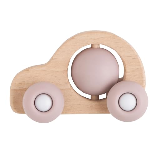 Baby's Only - Baby-Spielzeugauto - Holzspielzeug Baby - Kinderzimmer Deko - Hochwertigem FSC-Holz - Bietet viele Vorteile - Unterhaltsam und lehrreich - Alt Rosa - Ab 6 Monaten Baby's Only - Baby-Spielzeugauto - Holzspielzeug Baby - Kinderzimmer Deko - Hochwertigem FSC-Holz - Bietet viele Vorteile - Unterhaltsam und lehrreich - Alt Rosa - Ab 6 Monaten von BO BABY'S ONLY