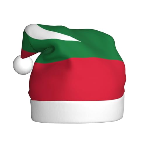 Flagge der Malediven Plüsch-Weihnachtsmütze, bequeme Kopfbedeckung für Urlaubspartys und Eltern-Kind-Aktivitäten Flagge der Malediven Plüsch-Weihnachtsmütze, bequeme Kopfbedeckung für Urlaubspartys und Eltern-Kind-Aktivitäten von BOAIHH