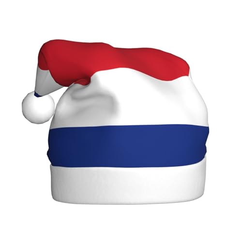 Flagge von Costa Rica, Plüsch-Weihnachtsmütze, bequeme Kopfbedeckung für Urlaubspartys und Eltern-Kind-Aktivitäten Flagge von Costa Rica, Plüsch-Weihnachtsmütze, bequeme Kopfbedeckung für Urlaubspartys und Eltern-Kind-Aktivitäten von BOAIHH