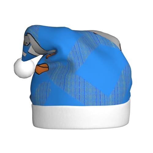 Graue Gänseplüsch-Weihnachtsmütze, bequeme Kopfbedeckung für Urlaubspartys und Eltern-Kind-Aktivitäten Graue Gänseplüsch-Weihnachtsmütze, bequeme Kopfbedeckung für Urlaubspartys und Eltern-Kind-Aktivitäten von BOAIHH