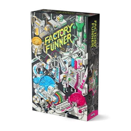 Allplay Factory Funner – Tile-Laying Puzzle Board Game | Real-Time or Turn-Based Strategy | Build Your Factory with Machines, Pipes & Tanks | 1–6 Players | Ages 11+ Allplay Factory Funner – Tile-Laying Puzzle Board Game | Real-Time or Turn-Based Strategy | Build Your Factory with Machines, Pipes & Tanks | 1–6 Players | Ages 11+ von BOARD GAME TABLES.COM