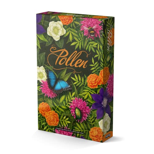 Pollen - Bard Game - Legespiel - Legespiel - 2-4 Spieler - 40 Minuten Spielzeit (Pollen Base Game) von BOARD GAME TABLES.COM