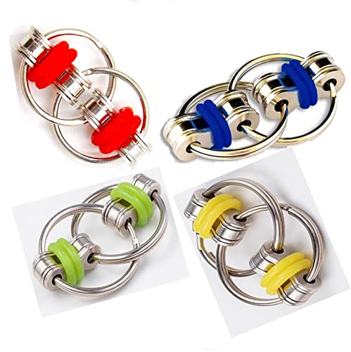Kette Fidget Spielzeug,Flippy Chain Toy, Kette ZappelnSpielzeug,Dekomprimierung Ketten-schlüsselring Fidget Schlüsselanhänger Kette Schnalle Entlastet Druck Spielzeug Metall Hand Spinner-Spielzeug Kette Fidget Spielzeug,Flippy Chain Toy, Kette ZappelnSpielzeug,Dekomprimierung Ketten-schlüsselring Fidget Schlüsselanhänger Kette Schnalle Entlastet Druck Spielzeug Metall Hand Spinner-Spielzeug von BOBOZHONG
