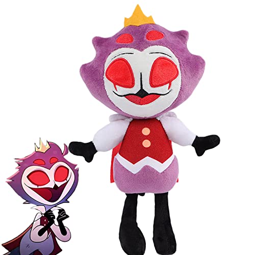 BOBT Helluva Boss Plüsch - 30cm Soft Owl Stolas Anime Kissen, Hell Loona Plüschtier, Devil Doll Blitzo, Niedliche Cartoon Anime Charaktere Spielzeug für Fans von BOBT