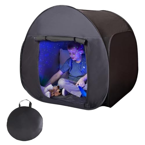 Pop up Spielzelt, Sensorisches Zelt für Kinder zum Spielen Entspannen Hilft bei Angstzuständen Kinderzelt für Drinnen 120cm*120cm*120cm Sensorik Zelt Verdunkelung für Autistische Kinder für Drinnen Pop up Spielzelt, Sensorisches Zelt für Kinder zum Spielen Entspannen Hilft bei Angstzuständen Kinderzelt für Drinnen 120cm*120cm*120cm Sensorik Zelt Verdunkelung für Autistische Kinder für Drinnen von BODYGAD