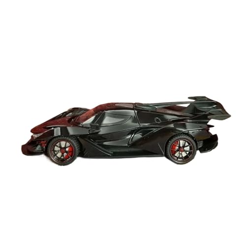 BOFSMXXNP Druckgussmodelle 1:24 for Apollo IE Legierung Automodell Supersportwagen Simulation Druckguss Auto Dekoration Modellauto Sammlungsmodelle(Black) von BOFSMXXNP