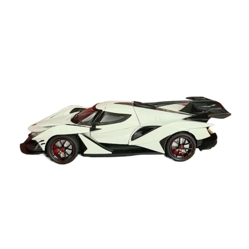 BOFSMXXNP Druckgussmodelle 1:24 for Apollo IE Legierung Automodell Supersportwagen Simulation Druckguss Auto Dekoration Modellauto Sammlungsmodelle(White) von BOFSMXXNP
