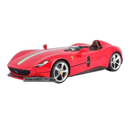 Modellauto im Maßstab 1:18 for Ferrari Daytona SP3 Automodell Simulation Legierung Automodell Handwerk Ornamente Sammlung Fertiges Automodell(1-18 Monza SP1) von BOFSMXXNP