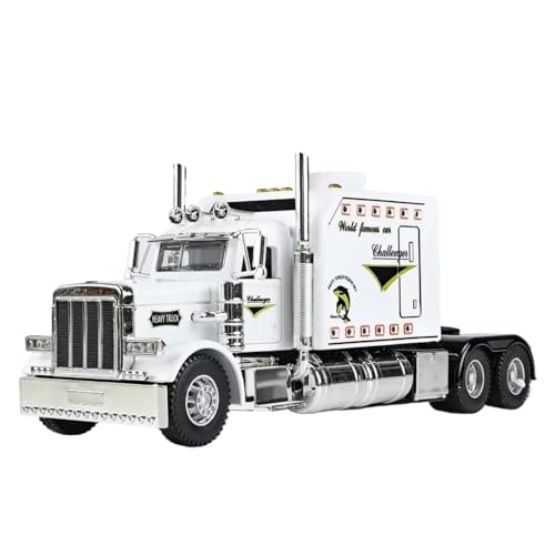 Modellauto im Maßstab 1:24 for Amerikanischen Traktor – Peterbilt 389, Autoornamente Aus Metalldruckgusslegierung Mit Ton Und Licht Fertiges Automodell(White-Boxed) von BOFSMXXNP