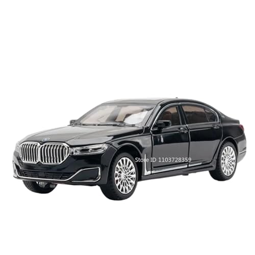 Modellauto im Maßstab 1:24 for BMW M4 760Li Miniatur-Modellauto Druckgusslegierung Sound Und Licht Türen Können Nach Hinten Geöffnet Werden Fertiges Automodell(760Li Black) von BOFSMXXNP