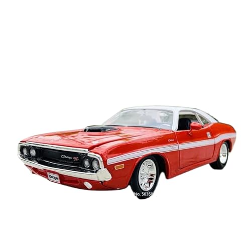 Modellauto im Maßstab 1:24 for Dodge Challenger 1970R/T Coupé Rot Simulation Legierung Auto Modell Sammlung Fertiges Automodell Modellauto im Maßstab 1:24 for Dodge Challenger 1970R/T Coupé Rot Simulation Legierung Auto Modell Sammlung Fertiges Automodell von BOFSMXXNP