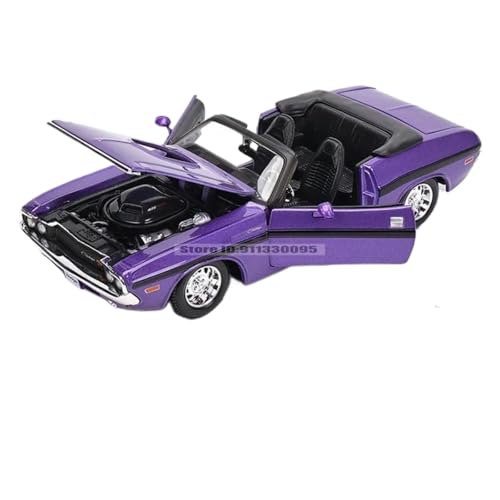 Modellauto im Maßstab 1:24 for Dodge Challenger R/T Cabrio Legierung Auto Modell Handwerk Sammlung Druckguss Fertiges Automodell Modellauto im Maßstab 1:24 for Dodge Challenger R/T Cabrio Legierung Auto Modell Handwerk Sammlung Druckguss Fertiges Automodell von BOFSMXXNP