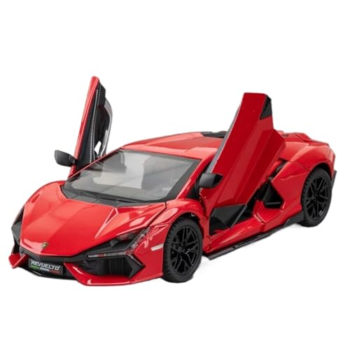 Modellauto im Maßstab 1:24 for Lamborghini REVUELTO Legierung Druckguss Modell Auto Geeignet for Sammlung Fertiges Automodell(Red) von BOFSMXXNP