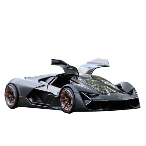 Modellauto im Maßstab 1:24 for Lamborghini Terzo Millennio Legierung Sport Auto Statische Druckguss Fahrzeug Modell Druckguss Auto Sammlerstück Fertiges Automodell(Titanium) von BOFSMXXNP