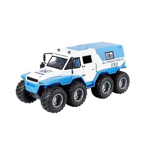 Modellauto im Maßstab 1:24 for Legierungsautomodell Russisches Avtoros Shaman-Geländefahrzeug Aus Druckguss Mit Licht, Ton Und Rückzug Fertiges Automodell(White) von BOFSMXXNP