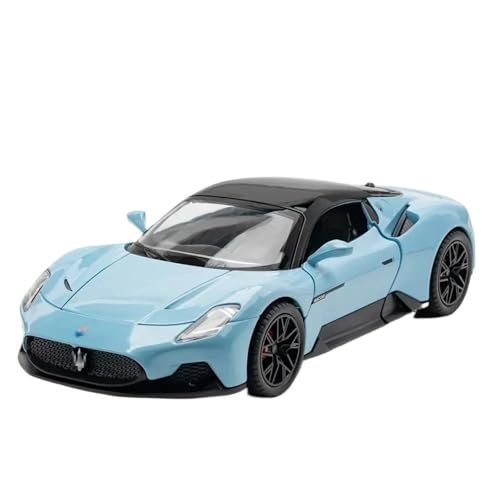 Modellauto im Maßstab 1:24 for Maserati MC20 Sportwagen Hochsimulation Metallmodell Auto Maßstab Auto Fertiges Automodell(Blue-Boxed) von BOFSMXXNP